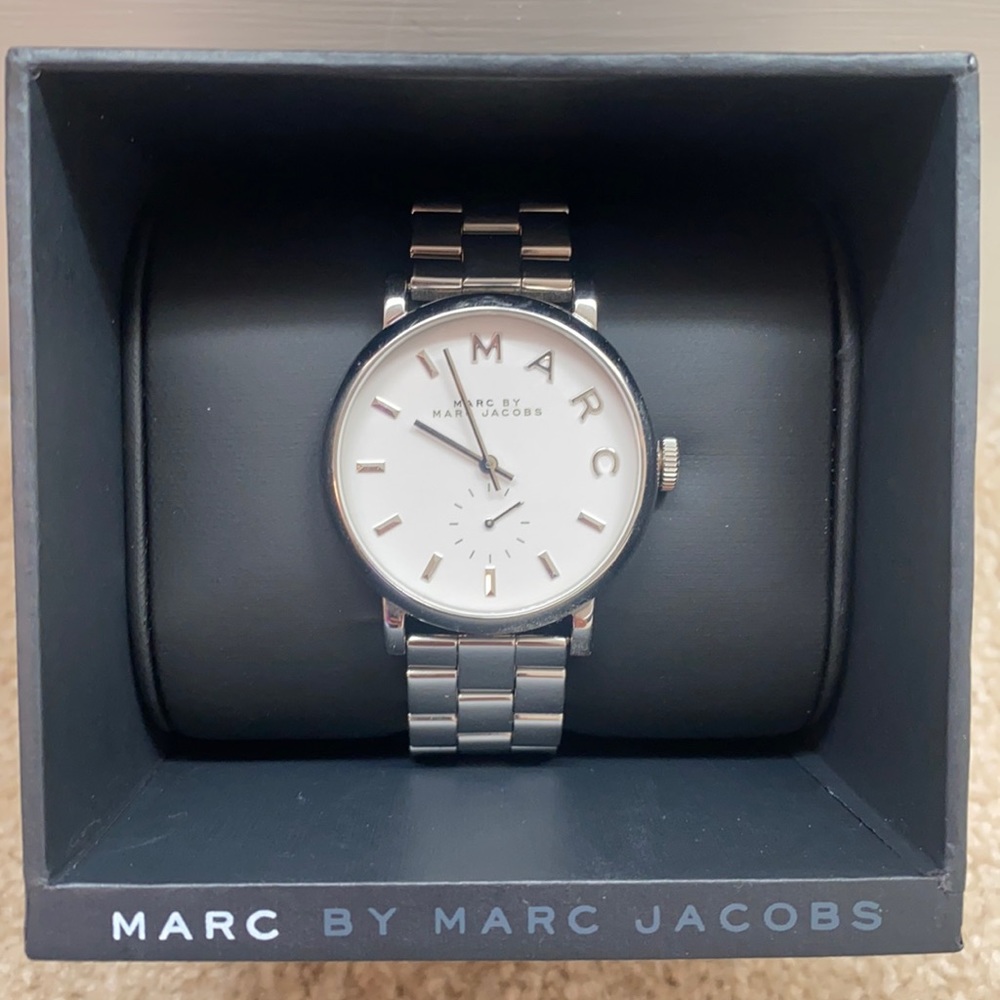 Silver Marc Jacob’s Watch